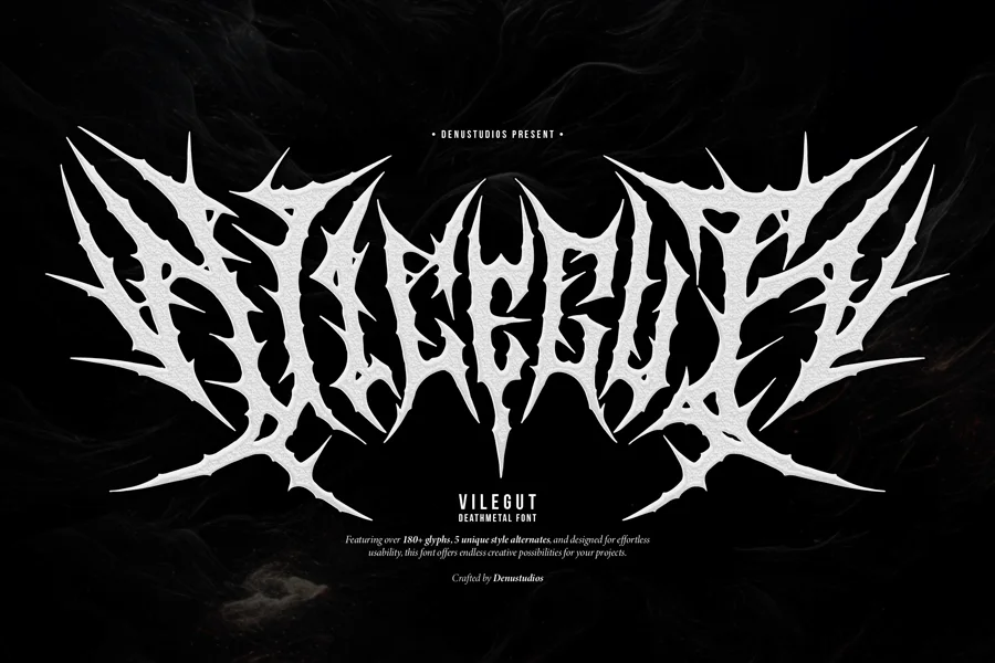 Vilegut gothic font preview